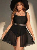 Conjunto Maiô 2 Peças Plus Size Cristal