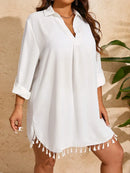Saída De Praia Plus Size Daniela