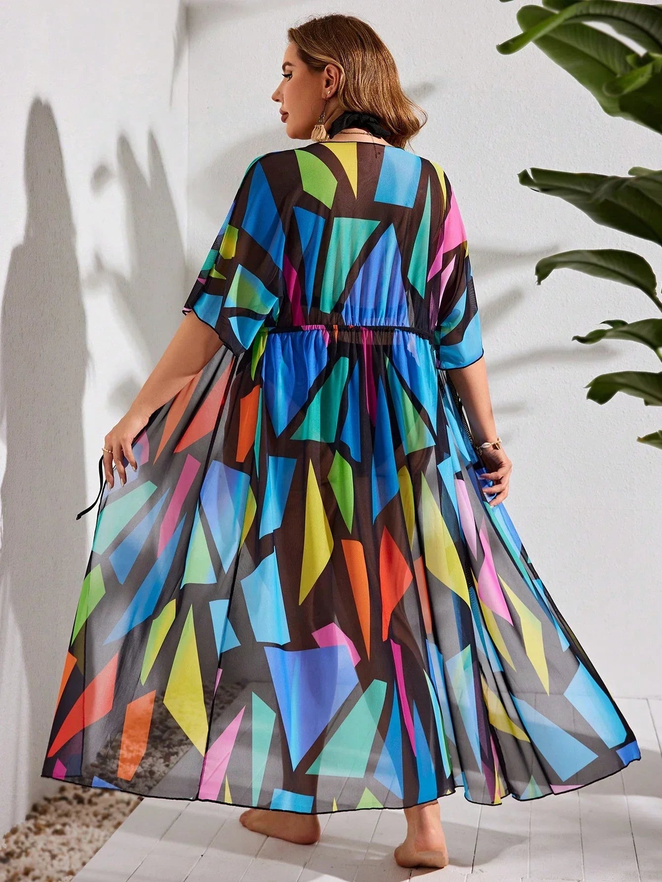 Saída De Praia Plus Size Suzana