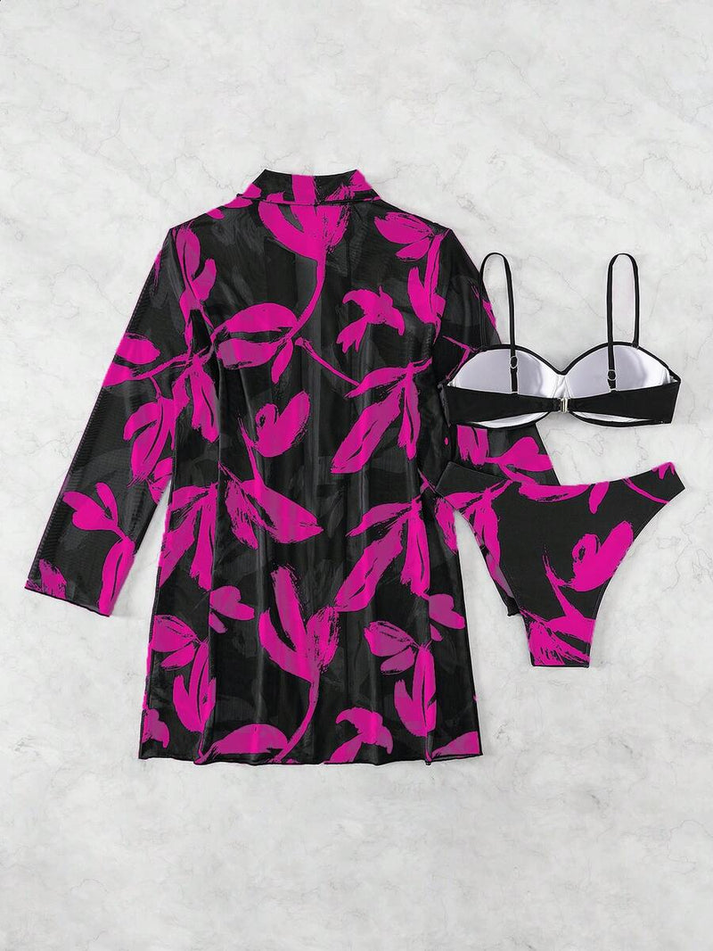 Top 3 Sand Tropical – Conjunto Carol 3 Peças