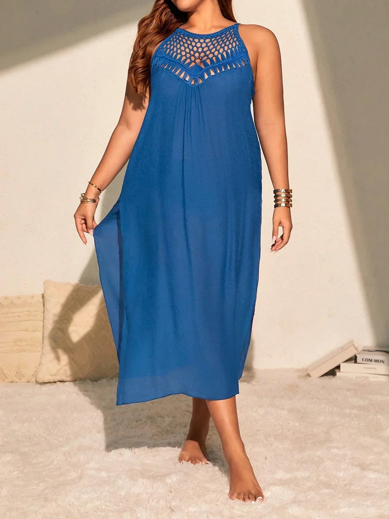 Saída De Praia Plus Size Daniely