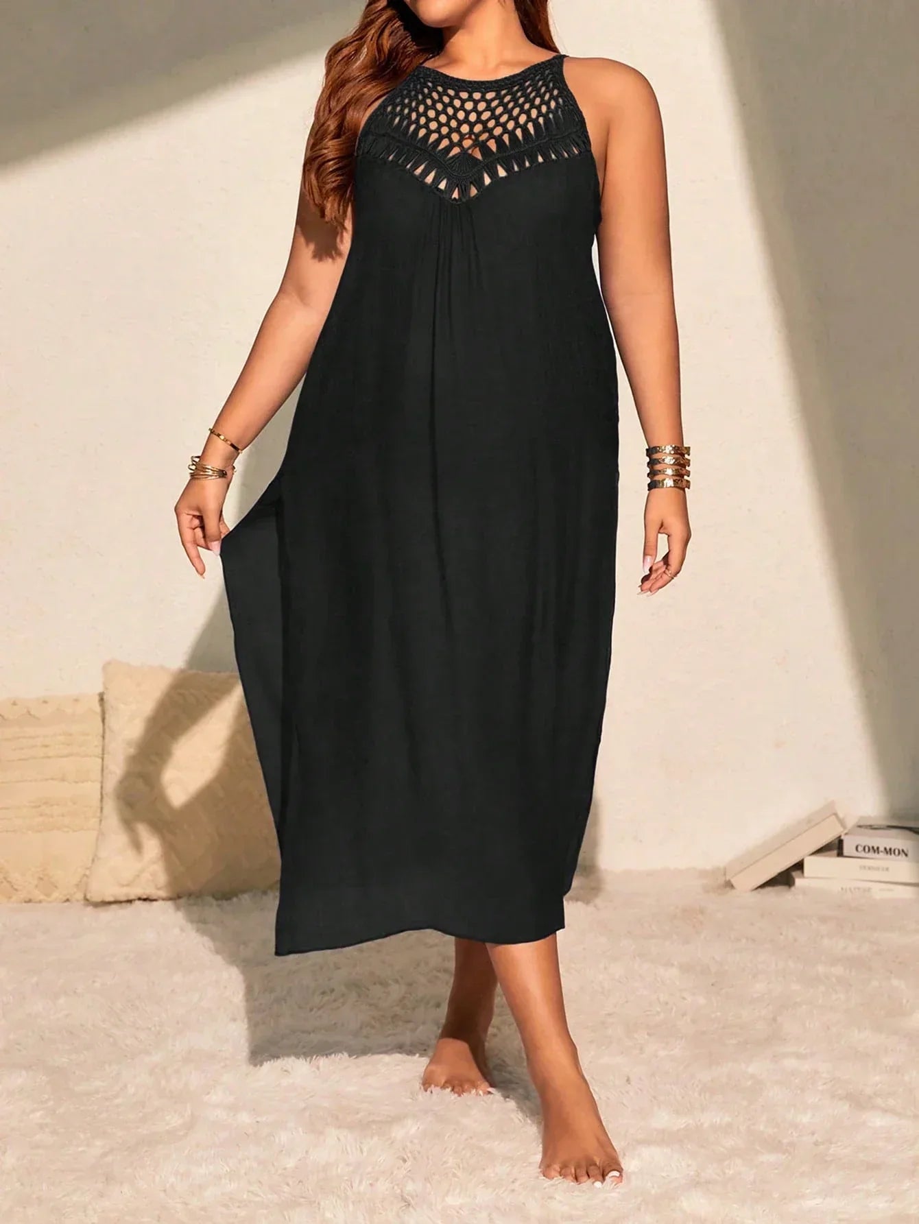 Saída De Praia Plus Size Daniely