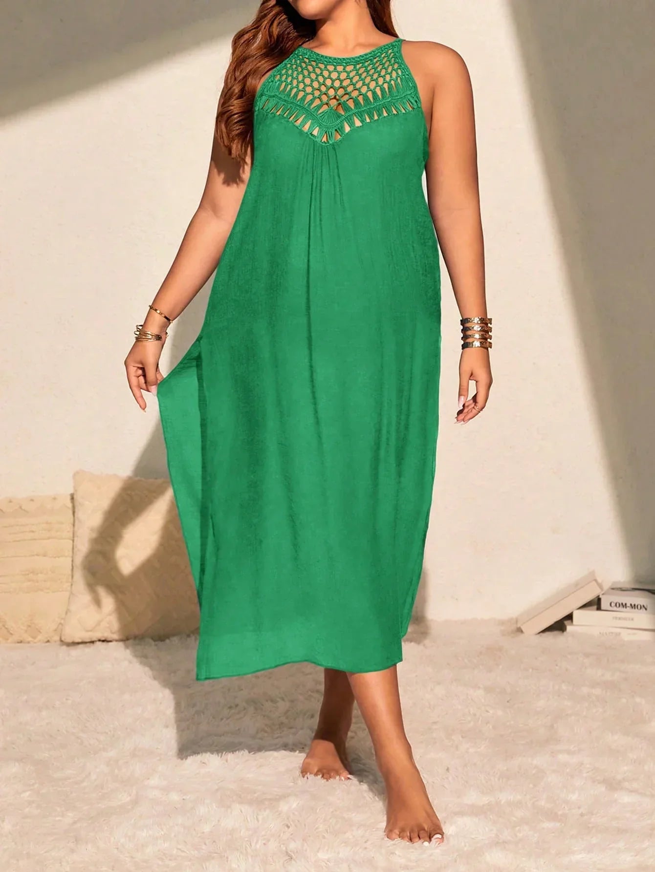 Saída De Praia Plus Size Daniely