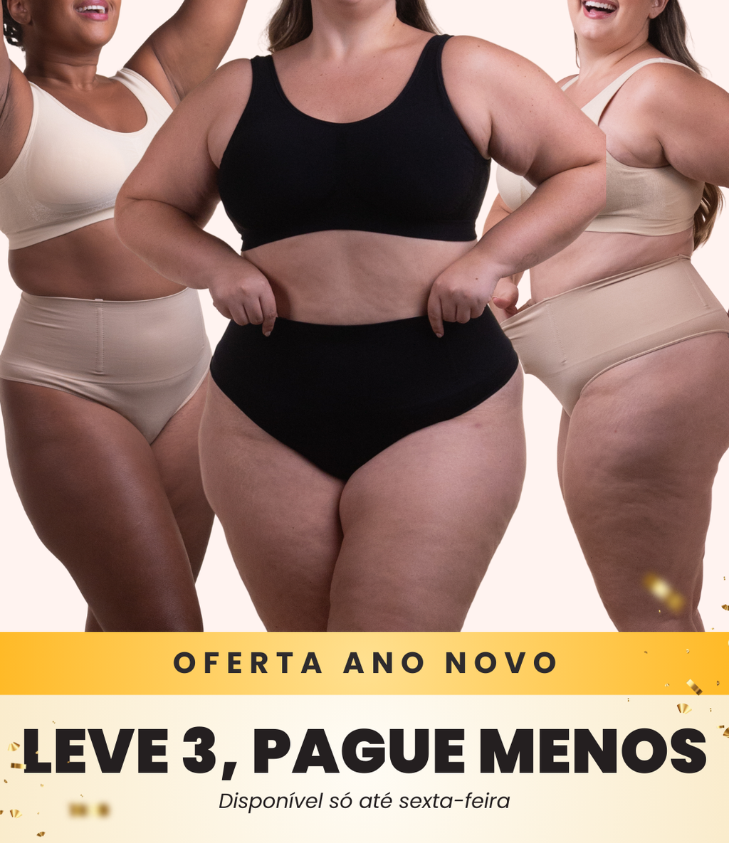 3 Calcinhas Hope - Combo Irresistível