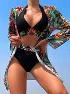 Top 4 Biquíni Sarah + Saída de praia