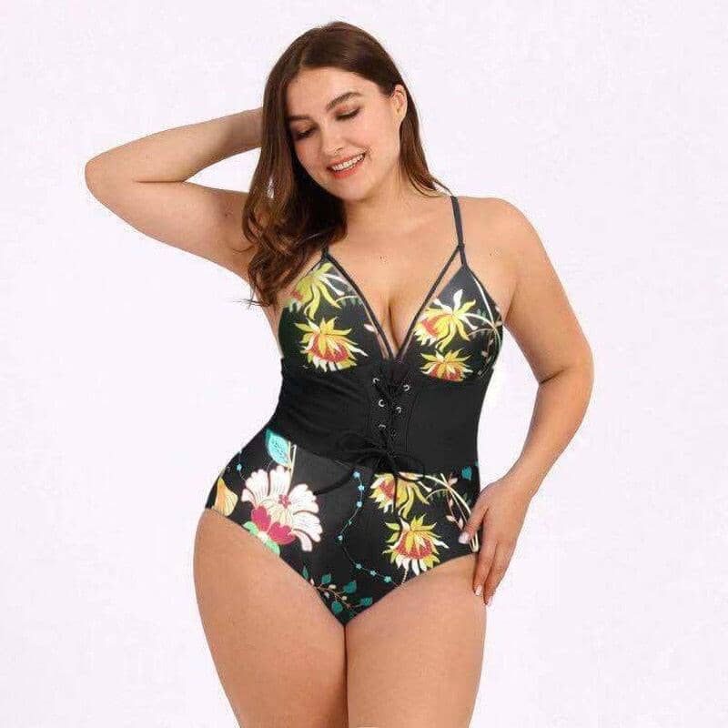 Maiô Plus Size Rosa