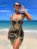 Top 1 Sand Tropical – Conjunto Maiô com Saída