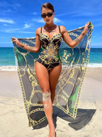 Conjunto Maiô com Saída Glamm